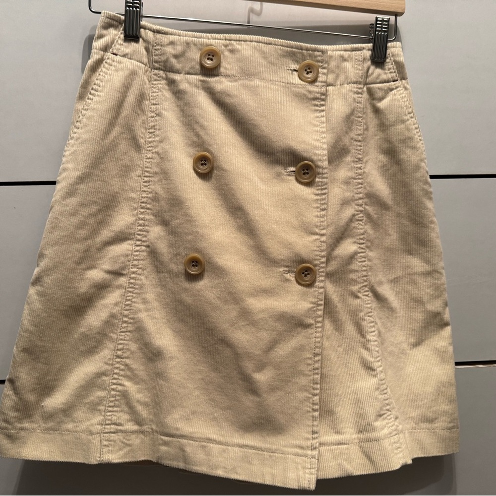 NWT Uniqlo Ines De La Fressange Corduroy Skirt